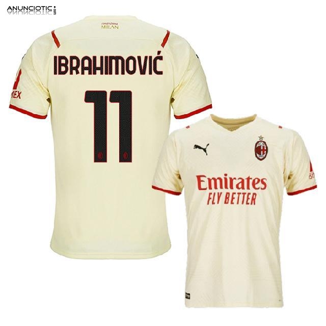 camiseta AC Milan barata 2021-2022