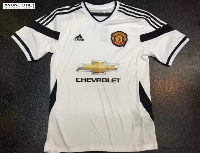 Camisetas del Manchester United baratas Segunda 2015-2016