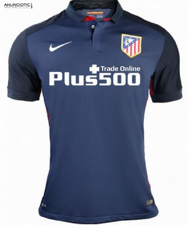 Camiseta del Atletico de Madrid Segunda 2015 2016