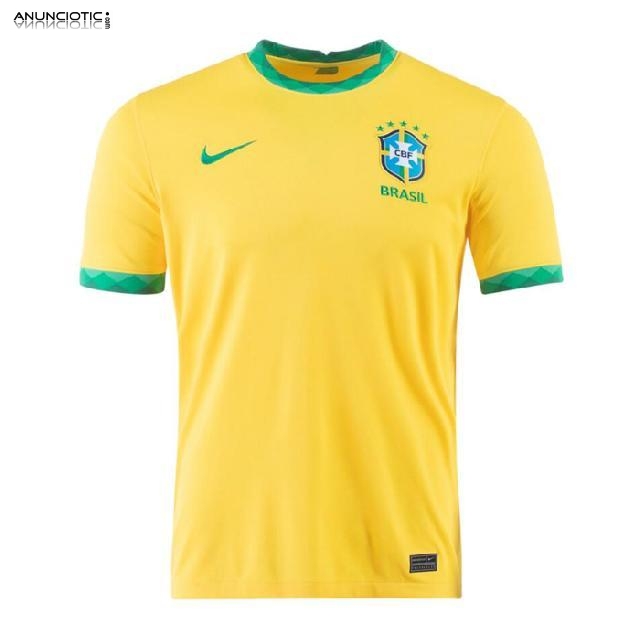 Camiseta  Equipacion del Brasil 2020-2021