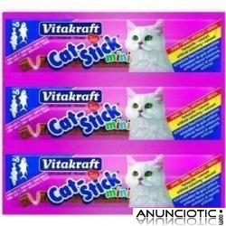 Vitakraft Mini barritas para gatos con bacalao y atún 3uds