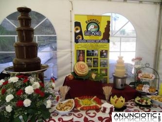 ALQUILER DE FUENTES DE CHOCOLATE EN JEREZ, CADIZ, EL PUERTO, SANLUCAR