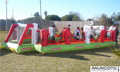 ALQUILER DE CASTILLOS HINCHABLES Y CAMPO DE FUTBOL