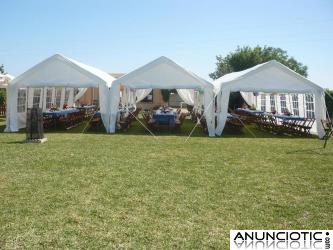 alquiler de carpas en Chiclana, San Fernando, El Puerto, Jerez, Cádiz