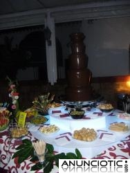 alquiler de fuentes de chocolate en Jerez, El Puerto, Chiclana, San Fernando