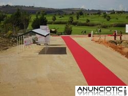 alquiler de moquetas y alfombras para eventos, bodas, iglesias en Jerez y cercanias