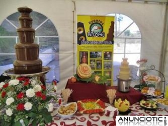 Alquiler de fuentes de chocolate en Jerez, cadiz, El Puerto, Sanlucar