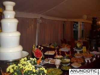 Alquiler de fuentes de chocolate en Jerez, cadiz, El Puerto, Sanlucar