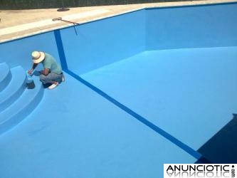 Recubrimiento de piscina en fibra de vid