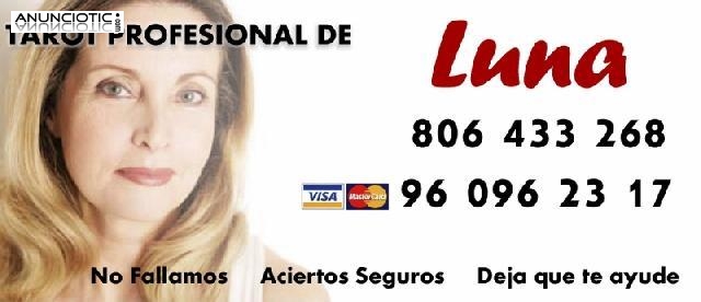 Vidente Luna. Tu mejor confidente por teléfono. Tarot 24 horas.