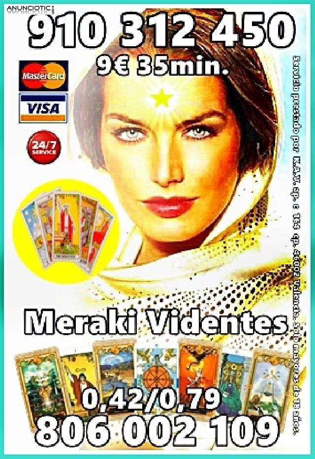 Videncia Real y Tarot  del Amor Promoción todo visa 9  35min 910312450