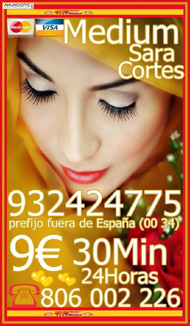 Tarot  Sara Cortes 932 424 775  desde 4 15 min, 7 20mts 9 30mts. 60M 20 