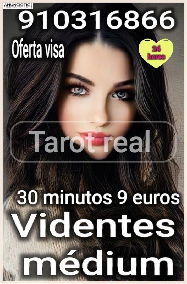 Videntes Visa 30 minutos 9 euros tarot real .