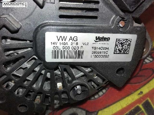 Alternador volkswagen crafter