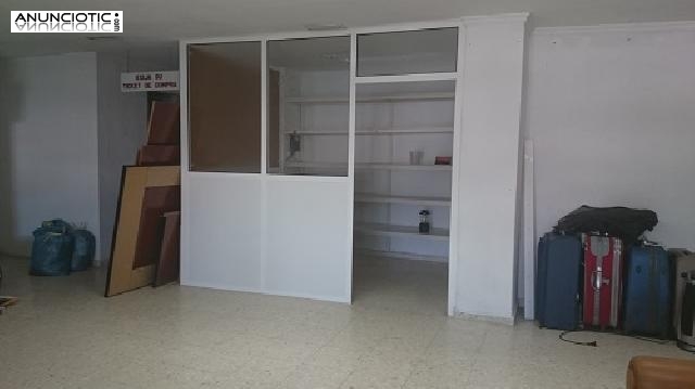 Local comercial en dos alturas de unos 60 m 2 