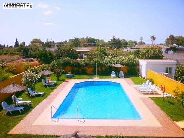 Chalet piscina comunitaria en conil