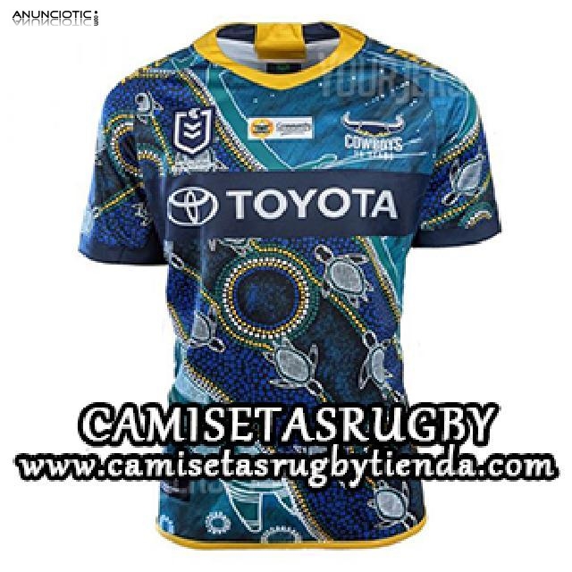 Camiseta North Queensland Cowboys Rugby 2021 Conmemorative