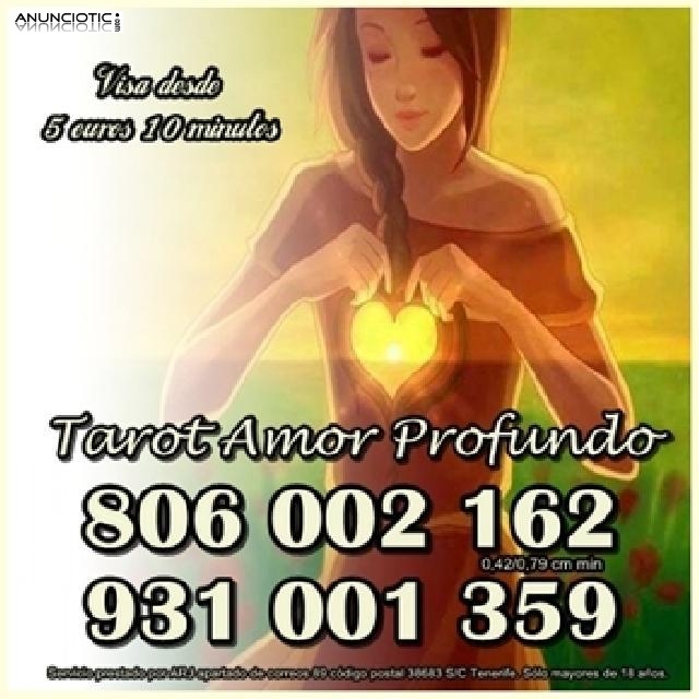 Tarot Amor Profundo por sólo 0,42 cm min. Visa 5 10 min.