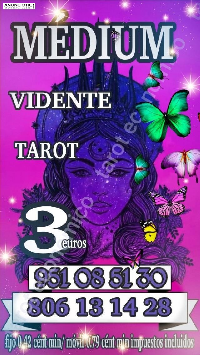 Solo 3 euros tarot y videncia / Tarot y videntes 806
