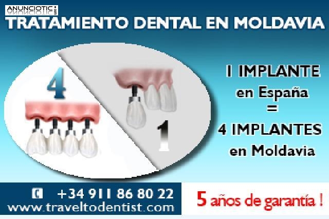 ¡Tratamientos dentales a precios convenientes en Moldavia! 