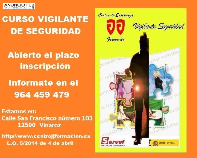 CURSO VIGILANTE SEGURIDAD