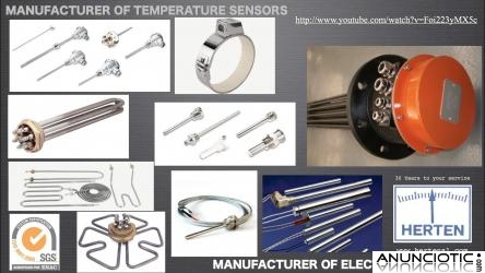 FABRICACION DE RESISTENCIAS ELECTRICAS Y SONDAS DE TEMPERATURA HERTEN