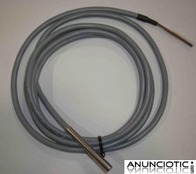 SONDA DE TEMPERATURA PT1000 CON CABLE PVC (ESPECIAL ENERGIA SOLAR TERMICA)