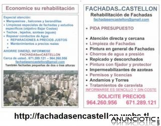 Rehabilitar Fachadas , en Castellon