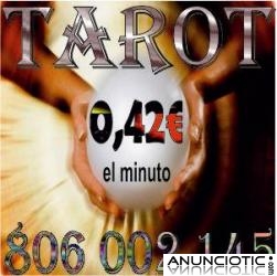 Tarot las 24 hs. 0,42 el minuto.