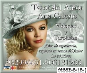 Vidente y Tarot Profesional del Amor 806 a 0,42/m Visa Economica