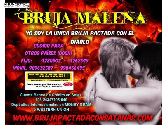 BRUJA PACTADA MALENA - Bruja MALENA es la unica bruja a nivel mundial