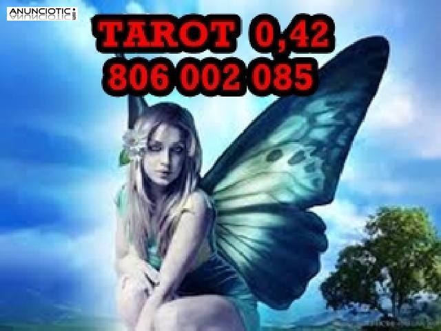 Tarot barato 0.42 fiable AMOR DE ANGEL 806 002 085