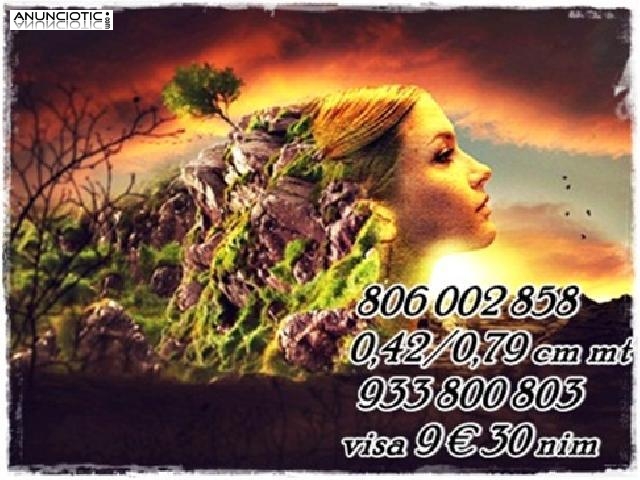 Tarot económico 806 -002-858 - 0,42/0,79 cm y visa 933 800 803