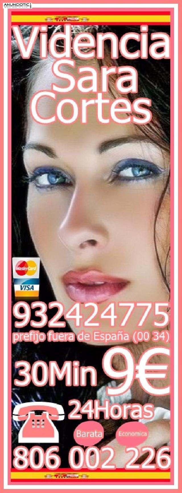 Tarot  Sara Cortes 932 424 775  desde 4 15 min, 7 20mts 9 30mts. 60M 20 