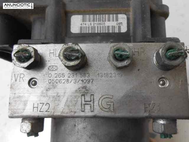 Abs 3254135 0265231583 opel corsa c