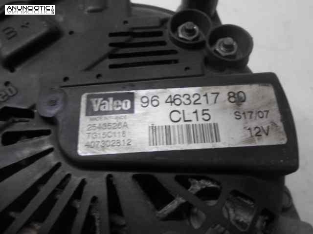 Alternador 3354614 2543526a peugeot 207