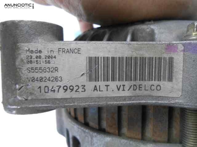 Alternador 3278711 s555632r opel vectra 