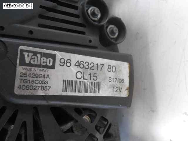 Alternador 3160329 2542924a peugeot 206