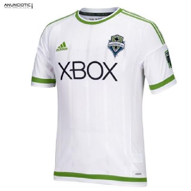 Nuevo Camiseta Seattle Sounders Segunda 2015 2016