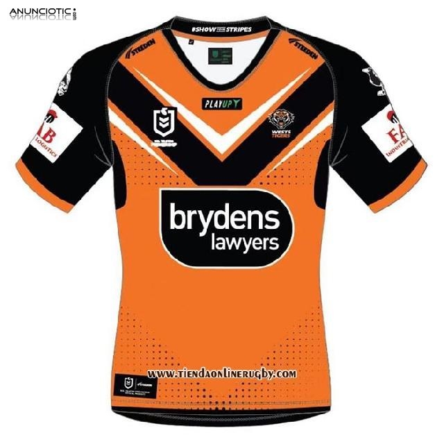 Camiseta West Tigers Rugby 2023 Segunda