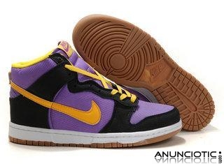 gros nike dunk, talon haut, les femmes baskets