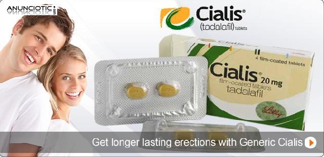 Venta de pastillas Cialis Tadalafil para Impotencia