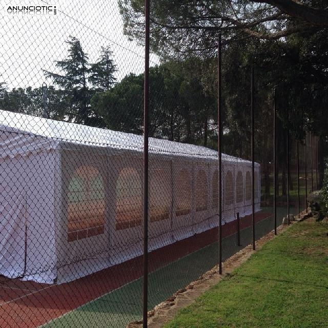 Carpa para eventos 20x8 xxl