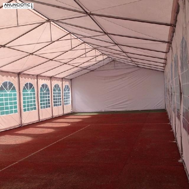 Carpa para eventos 20x8 xxl