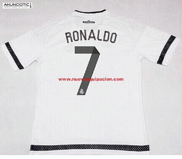 Adidas camisetas de futbol del Real Madrid 2015 2016