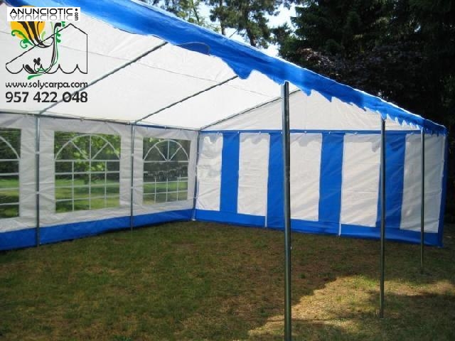 Carpas baratas 5x10m