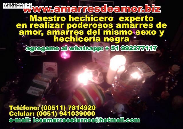 EXPERTO EN SANTERIA ,AMARRES DE AMOR CON MAGIA BLANCA