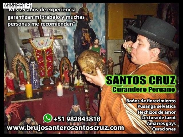 SANTERO SANTOS CRUZ HECHIZOS DE AMOR