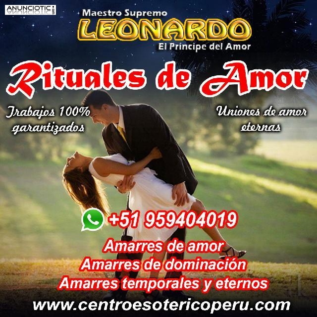 LEONARDO PODEROSO HECHICERO DEL AMOR