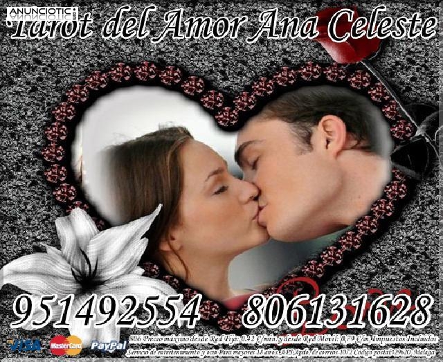 CONSULTAS DE AMOR ANA CELESTE 806 A 0.42 EUROS x MIN.